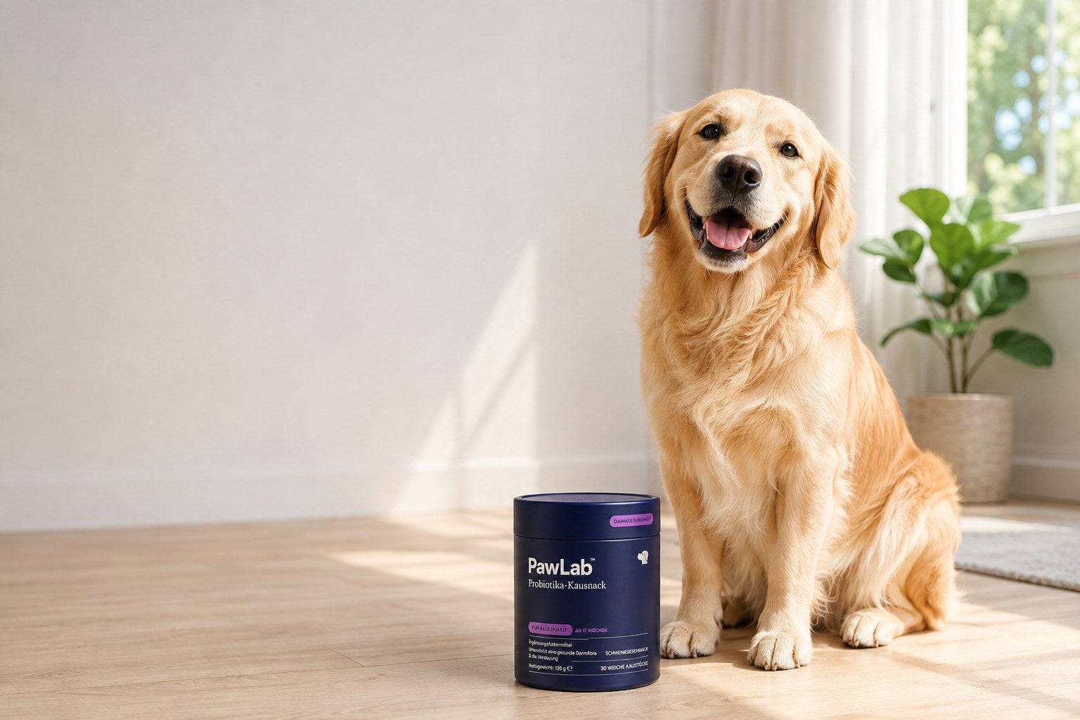 Probiotische Kau-Snacks für Hunde